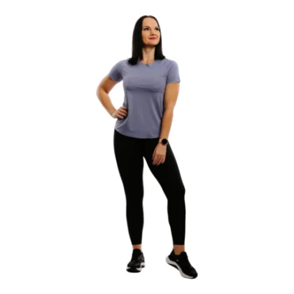 Női rövid ujjú futó póló ANTA SS Tee-862225108-2-SS22_Q2-Purple