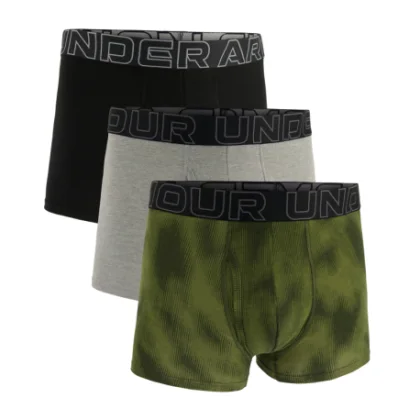 Férfi boxeralsók UNDER ARMOUR M UA Perf Cotton Nov 3in-GRN