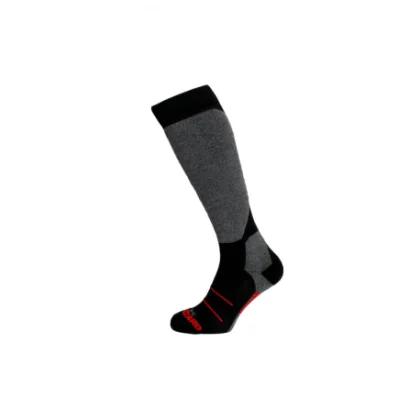 Junior sí zoknik BLIZZARD Wool Sport Junior ski socks, black red