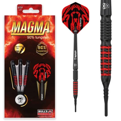 Dart szett BULL'S Magma soft 18gr 90%