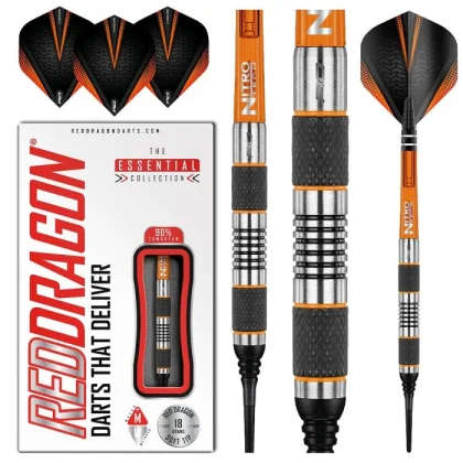 Dart szett Red Dragon soft Amberjack1, 18g