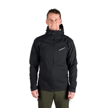 Férfi túrázó Softshell dzseki NORTHFINDER AURELIAN-269black