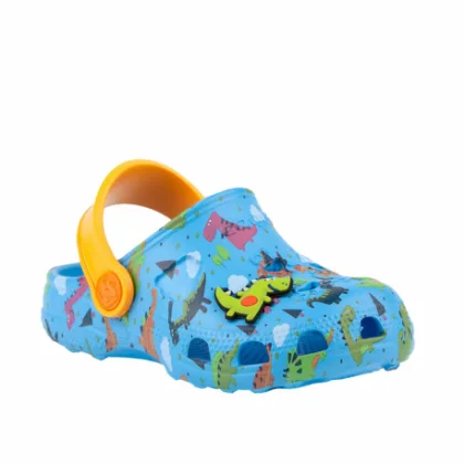 Fiú kroksik (szabadidőcipő) COQUI Little Frog light blue light orange