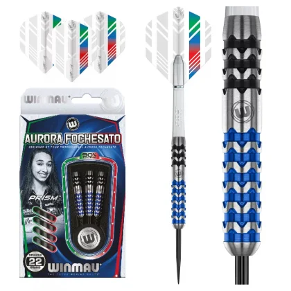 Dart szett Winmau Steel Aurora Fochesato 22g 90%