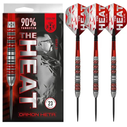 Dart szett steel Harrows Damon Heta Series 3 23g, 90% wolfram