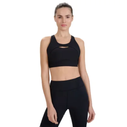 Női edzősport melltartó 4F SPORT BRA F150-20S-DEEP BLACK