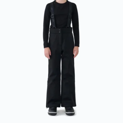 Lány síelés Softshell nadrág 4F JUNIOR TROUSERS FNK F0952-4FJWAW25TFTRF0952-20S-DEEP BLACK