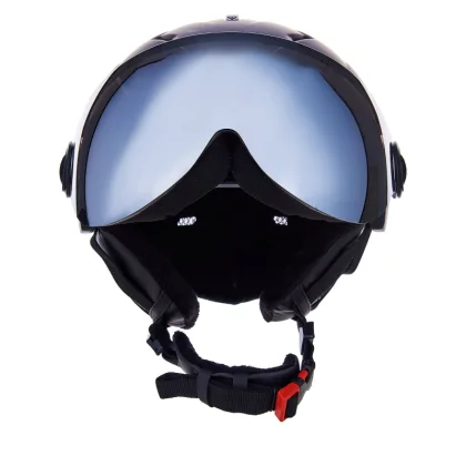Sísisak árnyékkal BLIZZARD Double Visor ski helmet, black matt, smoke lens, silver mirror S2