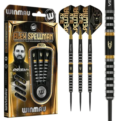 dart szett steel Winmau Alex Spellman "The Jackal" 24gr, 90%