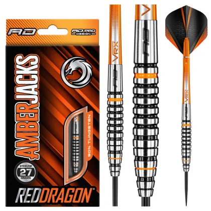 Dart szett Red Dragon steel Amberjack 14., 27g 90%