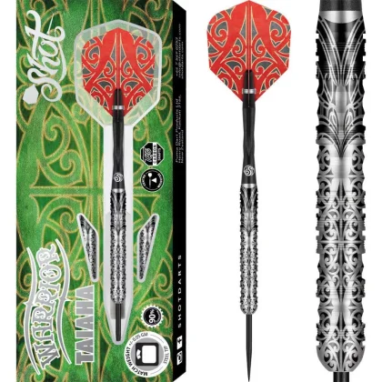 darts szett Shot steel, Warrior Taiaha 23g, 90%