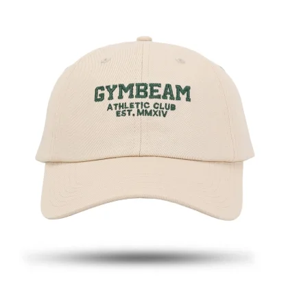 GymBeam Athletic Club Cap Beige