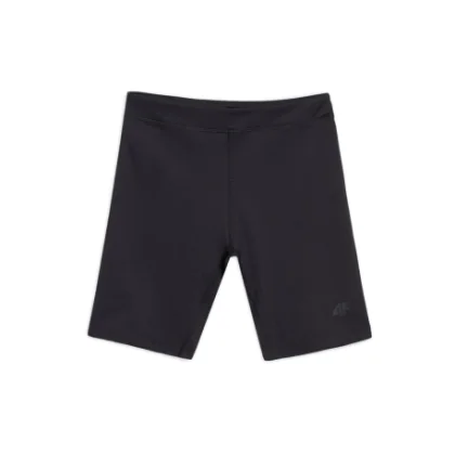 Lány edzőnadrág 4F JUNIOR SHORT TIGHTS FNK F041-20S-DEEP BLACK