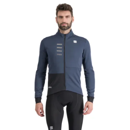 Férfi kerékpáros dzseki SPORTFUL Tempo jacket, galaxy blue