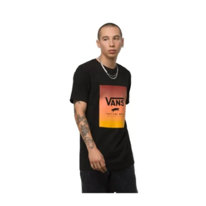 Férfi rövid ujjú póló VANS MN CLASSIC PRINT BOX Black
