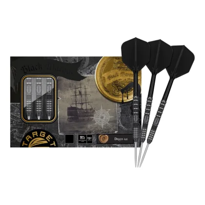 darts nyíl steel TARGET BLACK MARQUE Draco GEN2g, 21,5gr, 90%