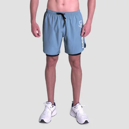 GymBeam Essence 2in1 rövidnadrág Blue