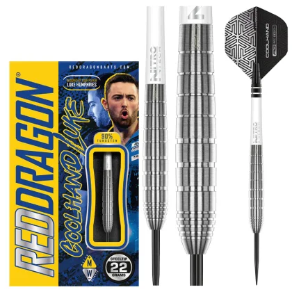 DART SZETT STEEL RED DRAGON LUKE HUMPHRIES TX1, 22g 90%