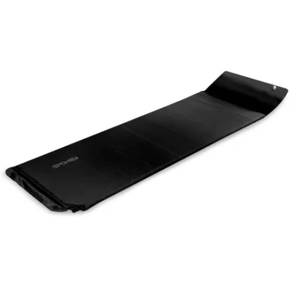 Önfelfújható matrac SPOKEY SAVORY PILLOW Self-inflating sleeping mat s polštářkem, 186 x 50 x 2,5 cm, R-Value 3.6, black