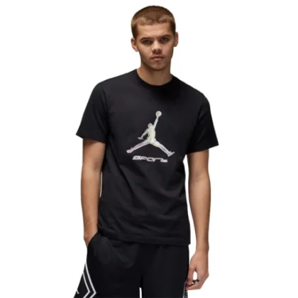 Férfi rövid ujjú póló NIKE M JORDAN SPRT DF GFX SS CREW