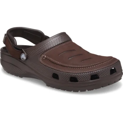 Férfi krokszik (szabadidőcipő) CROCS Yukon Vista II LR Clog M espresso mushroom