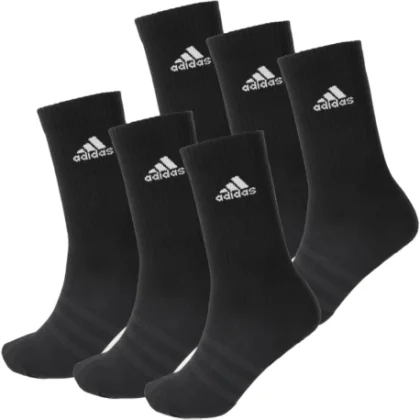 Zoknik ADIDAS 6 PACK-C SPW CRW-BLACK WHITE