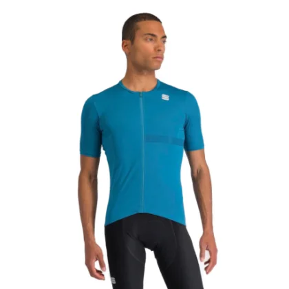 Férfi rövidujjú kerékpáros mez SPORTFUL Matchy short sleeve jersey, berry blue