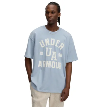 Férfi rövid ujjú póló UNDER ARMOUR UA M HW VARSITY OS SS-BLU