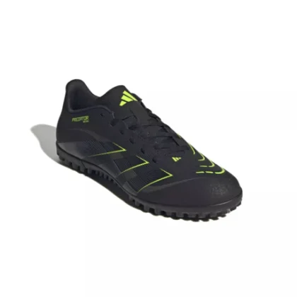 Férfi focicipők turf ADIDAS Predator Club M TF core black carbon lucid lemon