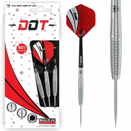 Dart szett Bull's DOT D1 steel 24gr 90%