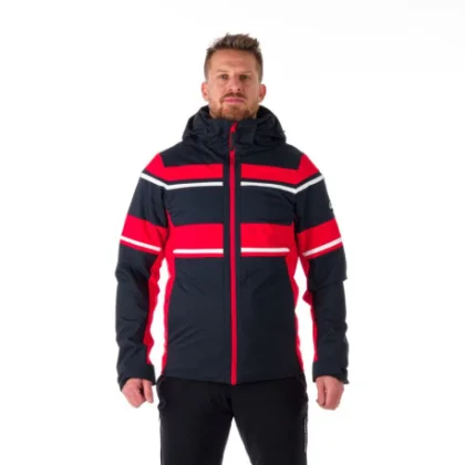 Férfi síkabát NORTHFINDER BERNARD-277-blackred