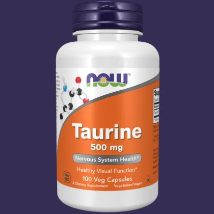 Taurine 500 mg - 100 Capsules