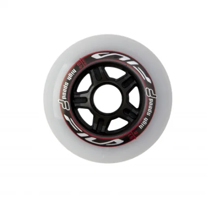 Csere kerekek korcsolyákhoz FILA SKATES FILA WHEELS 6x90MM 83A WHT RED