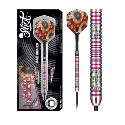 darts szett Shot steel, Barbora Hospodarska 2.0, 23gr, 90% gravírozott