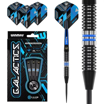 Dart szett Winmau steel Galactics 26g, 90%