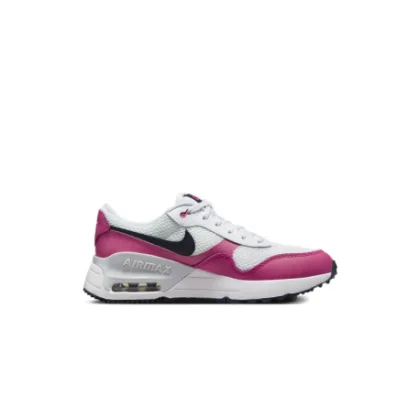 Lány szabadidőcipő NIKE Air Max SYSTM Jr white obsidian fierce pink platinum