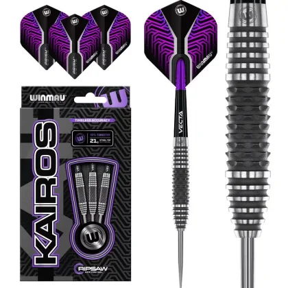 Dart szett Winmau steel Kairos 24g, 90%
