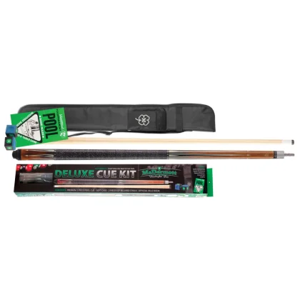 MCDERMOTT CLASSIC CUE KIT 3 BILLIÁRD KÉSZLET, KÉTRÉSZES DÁKÓ + DÁKÓTÁSKA