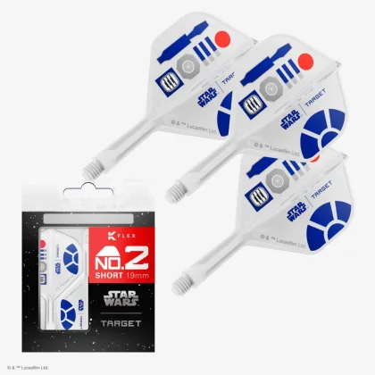 Darts toll és szár egyben Target Star Wars K-Flex R2D2 No2, hosszú
