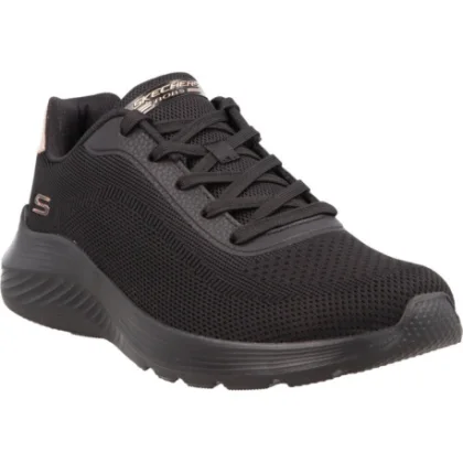 Női szabadidőcipők SKECHERS Bobs Squad Waves W black black