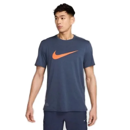 Férfi rövid ujjú futó póló NIKE Rise 365 Run Division (SP55)(52)