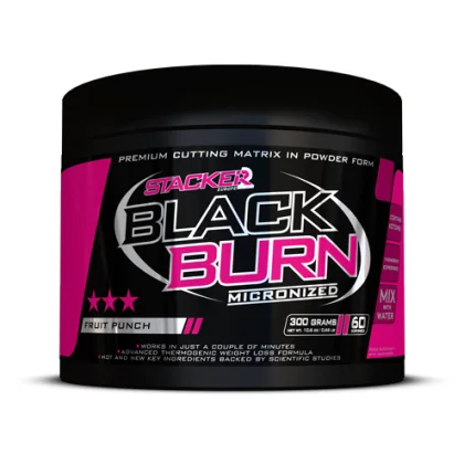Stacker Mikronizált Black Burn