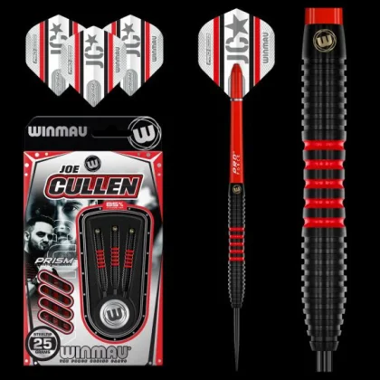 DART SZETT STEEL WINMAU JOE CULLEN PRO-SERIES 25G, 85% WOLFRAM