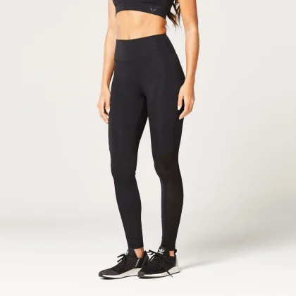 SQUATWOLF Mesh Insert női leggings Black