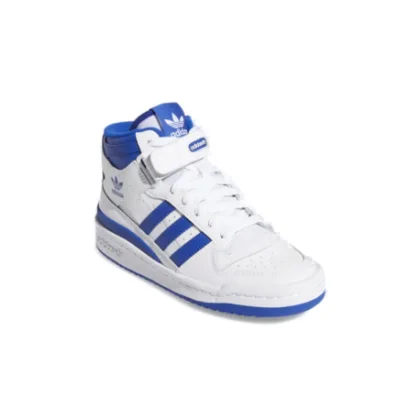 Fiú utcai cipők ADIDAS ORIGINALS Forum Mid cloud white royal blue cloud white