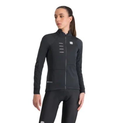 Női kerékpáros dzseki SPORTFUL Tempo w jacket, black
