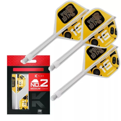 Darts integrált tollszár Target K-Flex You Win, No2 toll és hosszú szár