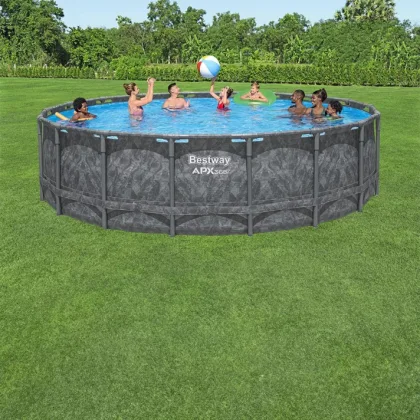 Bestway fémvázas medence szett 5,49m x 1,32m