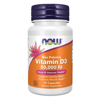 D-3 50,000 IU - 15 Capsules