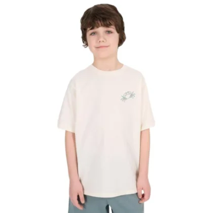Fiú póló rövid ujjú 4F JUNIOR TSHIRT M1914-11S-OFF WHITE